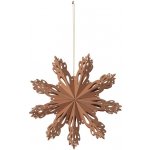Broste Papírová vločka SNOWFLAKE 15cm hnědá – Hledejceny.cz