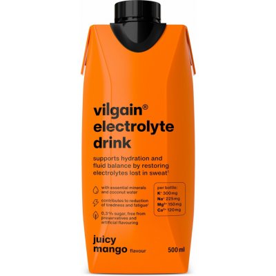 Vilgain Electrolyte Drink 500 ml – Zboží Mobilmania