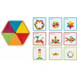 Montessori Playtive Dřevěné duhové puzzle (hra na třídění) – Zboží Mobilmania