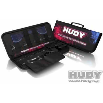HUDY COMPLETE SET OF SET-UP TOOLS + CARRYING BAG FOR 1/8 OFF-ROAD CARS