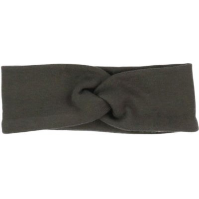 Nicol Kojenecká bavlněná čelenka Mia tmavě hnědá – Zboží Dáma