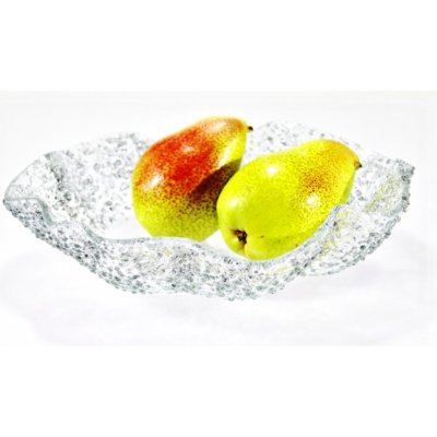 Sprinkles Šedá skleněná mísa na ovoce 26 cm – Zboží Mobilmania