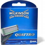 Wilkinson Sword Quattro 8 ks – Zbozi.Blesk.cz