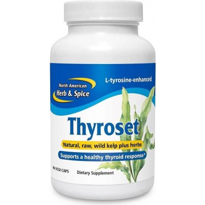 North American Herb & Spice Thyroset 90 kapslí – Hledejceny.cz