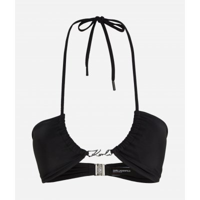 Karl Lagerfeld Karl Dna Glam Halter Top černá – Hledejceny.cz