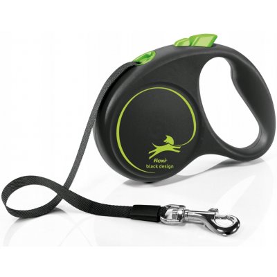 Flexi Black Design s páskou Vodítko Automatická pro psa – Hledejceny.cz