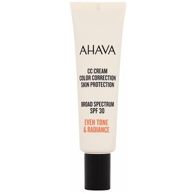 AHAVA Even Tone & Radiance CC Cream SPF30 korekční a ochranný cc krém 30 ml – Sleviste.cz