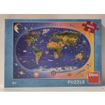 Dino mapa 300 dílků – Zboží Dáma