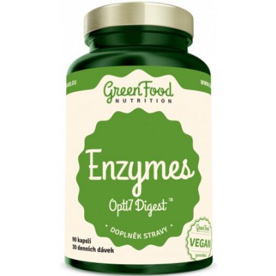 Enzymy Opti7 Digest 90 kapslí - GreenFood (Doplněk stravy)