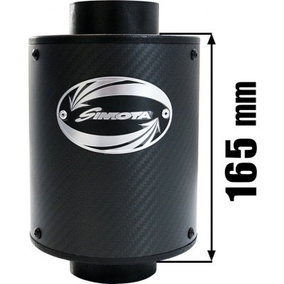Sportovní filtr Simota - Airbox matný vstup 70 mm – Hledejceny.cz