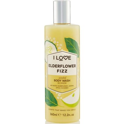 I Love Elderflower Fizz sprchový gel 360 ml