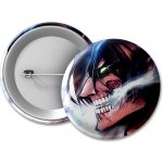 Attack on Titan Placka Titan Form - 50 mm – Zboží Mobilmania