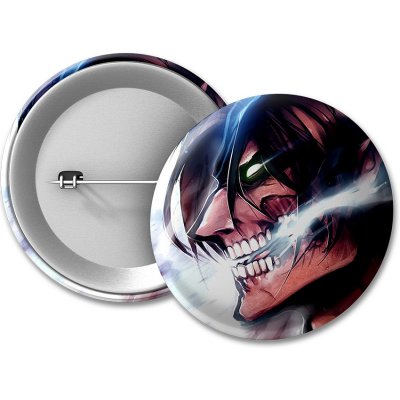 Attack on Titan Placka Titan Form - 50 mm – Zboží Mobilmania
