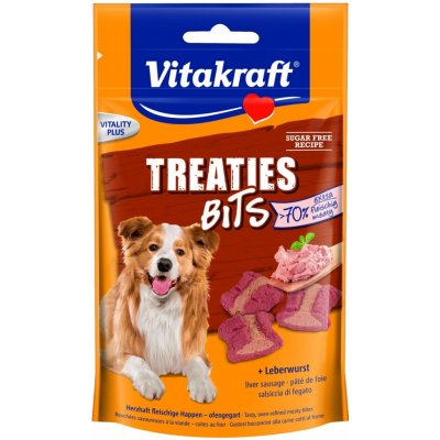 Vitakraft Treaties Bits s játrovkou 120 g – Zboží Mobilmania