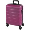 Cestovní kufr D&N 4W S 2450-04 růžová 37 l