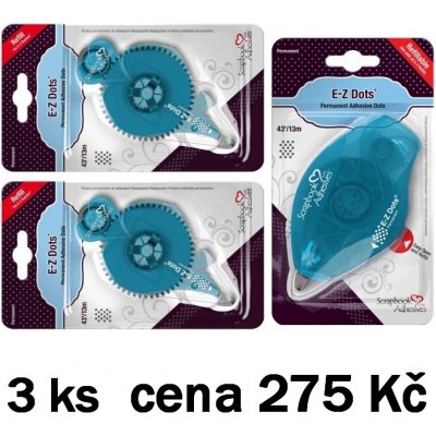 Scrapbook Adhesives Roller permanentní lepidlo kapky 8 mm x 13 m – Zboží Živě