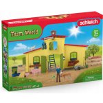 schleich Velká stáj se zvířaty a příslušenstvím 42605 – Zboží Dáma