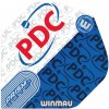 Letka na šipku Winmau Prism Zeta - PDC - White & Blue W6915.323