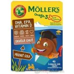 Mollers Omega-3 želé rybičky Cola 45 tablet – Hledejceny.cz