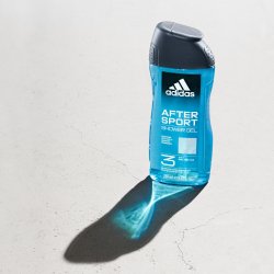 Adidas 3 Active After Sport Men sprchový gel 400 ml