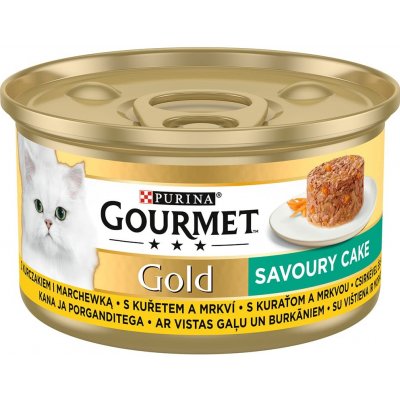 Gourmet Gold Savoury Cake kuře 85 g