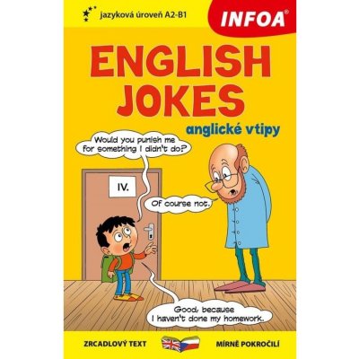 Anglické vtipy / English Jokes - Zrcadlová četba (A2-B1) Ing. Stanislav Soják-INFOA – Hledejceny.cz