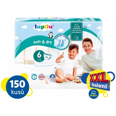 LUPILU Soft & Dry XL 150 ks