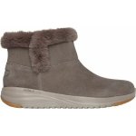Skechers kotníkové boty On-The-Go Stellar Cozy Step hnědá – Sleviste.cz