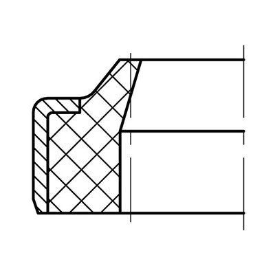Rubena 32x42x7/10 AM44 stírací kroužek s ocelí – Hledejceny.cz