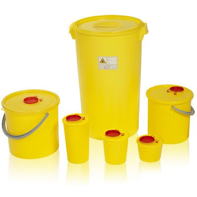 Zarys International Group Nádoba na kontaminovaný odpad červená 1l – Sleviste.cz