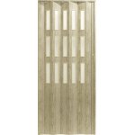 Hopa Shrnovací dveřeí Matrix sklo borovice rustik 87 x 200 cm – Zboží Mobilmania