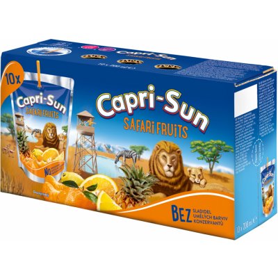 Capri-Sun Safari Fruits 10 x 200 ml – Sleviste.cz