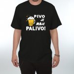 Tričko Pivo je moje palivo černé – Hledejceny.cz
