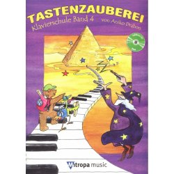 Tastenzauberei Klavierschule Band 4 + CD