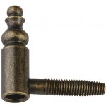 Otlav dveřní závěs 190 16mm horní, ocel pobronzovaná 16 mm – Sleviste.cz