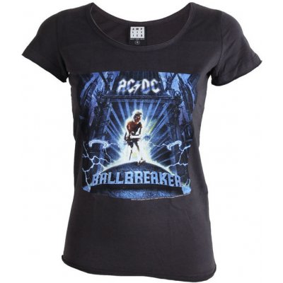 Tričko metal AMPLIFIED AC-DC Ballbreaker černá šedá