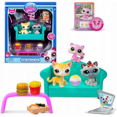 TM Toys Littlest Pet Shop166-168 SET PODVEČERNÍČEK 3 figurky – Zbozi.Blesk.cz
