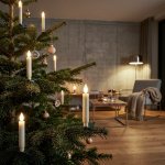 Solight sada LED svíček na vánoční stromek, 10x svíčka, dálkové ovládání, časovač, 1xAAA – Hledejceny.cz