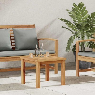 OMAXI 937889 Hnědá 45 x 45 x 36 cm Masivní teakové dřevo – Hledejceny.cz