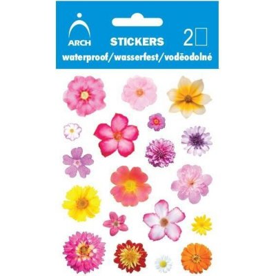 Arch voděodolné samolepky květy 02 – Zboží Dáma