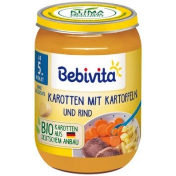 Bevita Bio karotka s bramborem a hovězím masem 190 g