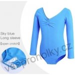 Trikot Daisy s dlouhým rukávem světle růžová – Zboží Dáma