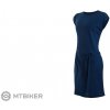 Dámské šaty Sensor Merino Active deep blue