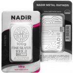 Nadir stříbrný slitek 100 g – Zboží Dáma