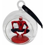 Christmas Inspiration Marvel Skleněná otevřená koule 3D figurka Spider Man – Hledejceny.cz