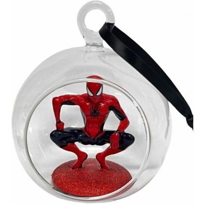 Christmas Inspiration Marvel Skleněná otevřená koule 3D figurka Spider Man – Hledejceny.cz
