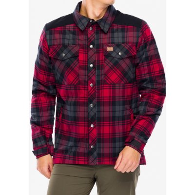 Košile Helikon-Tex Winter Warden dlouhý rukáv Slate Crimson Plaid – Sleviste.cz
