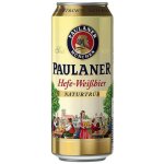 Paulaner Hefe-Weissbier Naturtrub 5,5% 0,5 l (plech) – Zboží Dáma