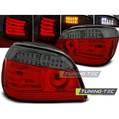 ZADNÍ SVĚTLA BMW E60, 2003-2007, LED ČERVENÉ, KOUŘOVÉ – Hledejceny.cz