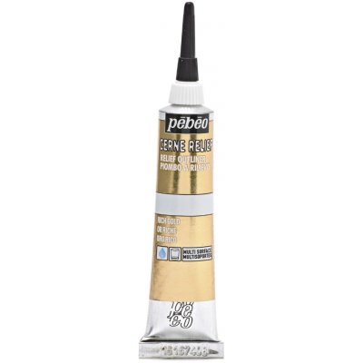Pébéo Kontura na sklo Vitrail 20 ml Rich Gold – Hledejceny.cz